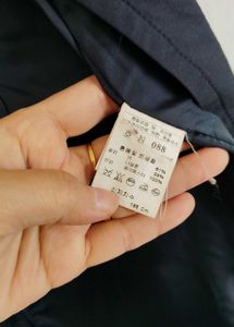 Navy Blue Classic Trench Coat