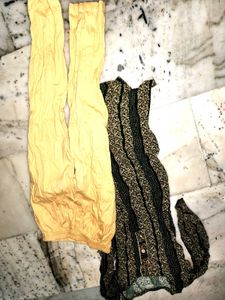 Vintage Dress with Pants