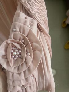 Pleated Pink Tunic Top