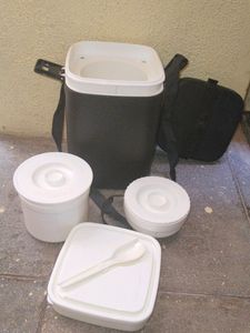 Lunch Box With 3 Compartments
