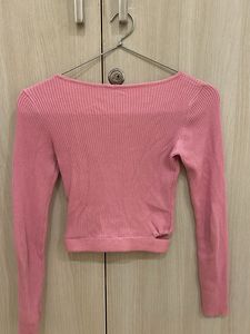 Pink Waist Cutout Top(xxs-xs)