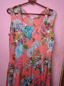 Floral Print Casual Dress