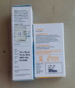 Plum Face Serum &amp; Toner Mini Combo