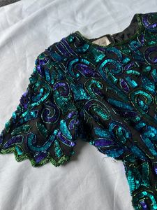 Kaleidoscope Sequinned Top