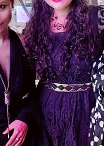 Short Black Lace Dress