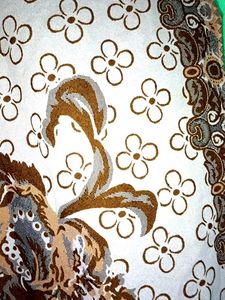 Brown Patterned Shawl