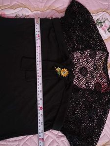 Elegant Black Lace Top