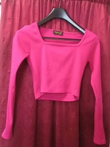Z-line Pink Long Sleeve Top