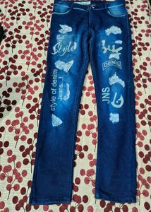 Stylish Blue Denim Jeans