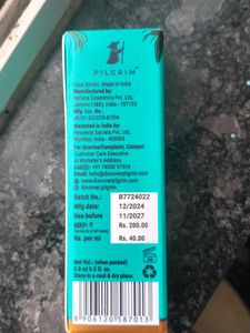 Pilgrim Retinol &amp; Hyaluronic Acid Lift &amp; Firm Seru