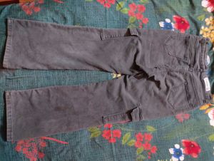 Grey Cargo Jeans