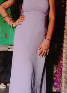 Lavander One Piece Long Dress