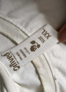 Omved Cream Men Organic Bamboo Cotton Tshirt