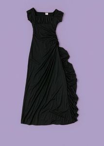 Bodycon Shimmery Y2k Ruffle Vintage Dress