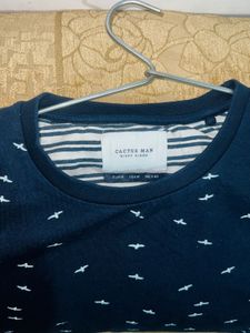 Branded Women’s Navy Blue T-shirt