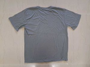 Grey Graphic T-shirt for Men Daily Wear