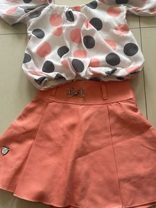 Skirt Top Set