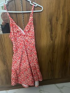 Floral Print Mini Dress