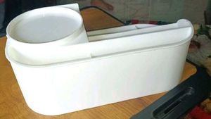 White Cosmetic Organizer