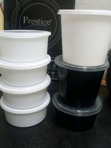Reusable Plastic Containers For Storage.