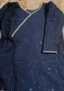 partywear sequence kurta