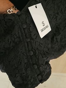 NEW BLACK CROP TOP ON SALE
