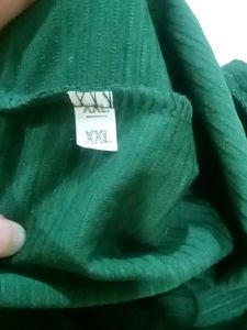 Leaf Green Stretchable Blouse
