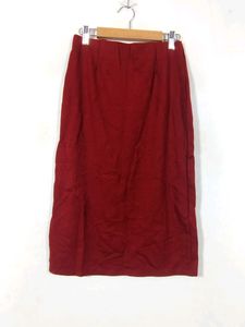 Forever 21 Maroon Bodycon Skirt (Women)
