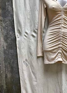 2196 SEXY CENTER RUCHED BODYCON