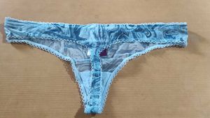 Blue Marble Thong