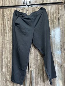 Black Elastic Pants