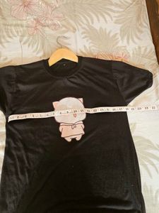 Black Casual T Shirt