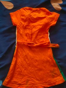 Republic Day Special Frok For Baby Girl