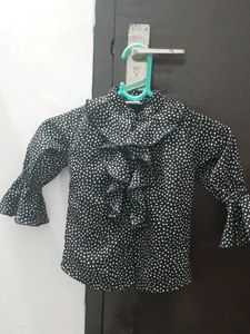 Polka Dot Shirt for kids girls