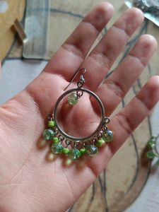 Light Green Earrings