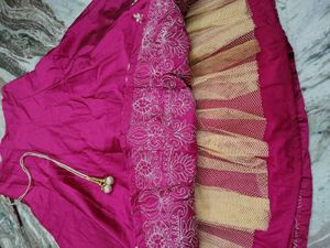 Applique Work Lehenga