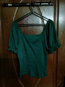 Balloon Sleeve Top