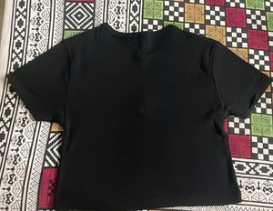 Black Crop Top