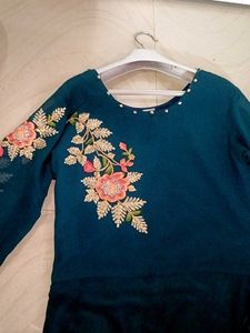 Elegant Embroidered Kurta