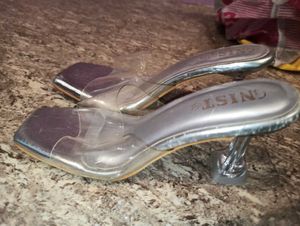 Clear Strap Heels