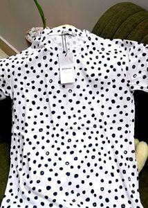 Stradivarius Polka Dot Top