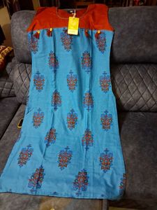 Beautiful New Cotton Kurti 42 Size