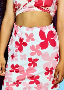 Bodycon Sexy Dress Flower Print 🌸🌷