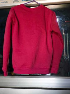 Pink Graphic Crewneck Sweatshirt