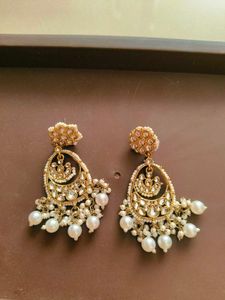 Elegant Kundan Earrings