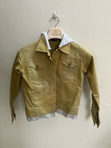 Zara Hooded Denim Jacket