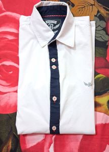 Casual White Shirt L Size