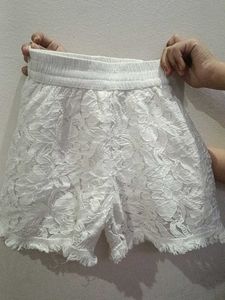 White Lace Two-Piece Set
