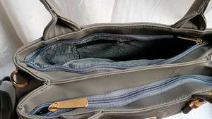 Stylish Grey Handbag