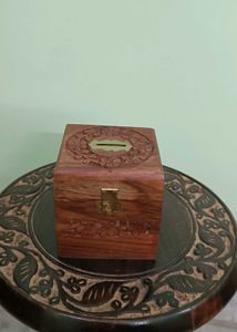 New Wooden Coin Bank